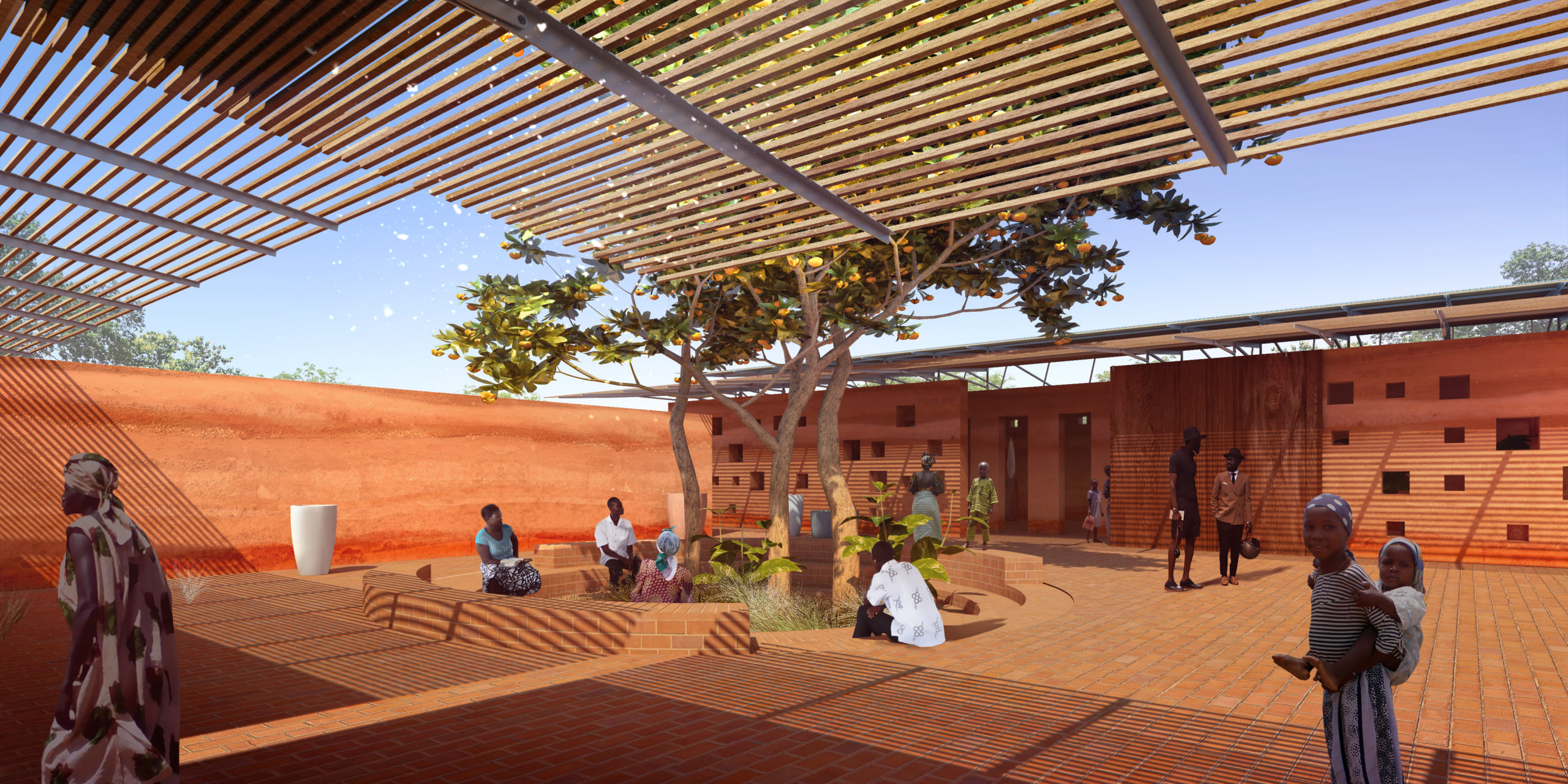Centre Culturel Sedihou, Sénégal – Hywel Thomas – Daniel Bicho 3